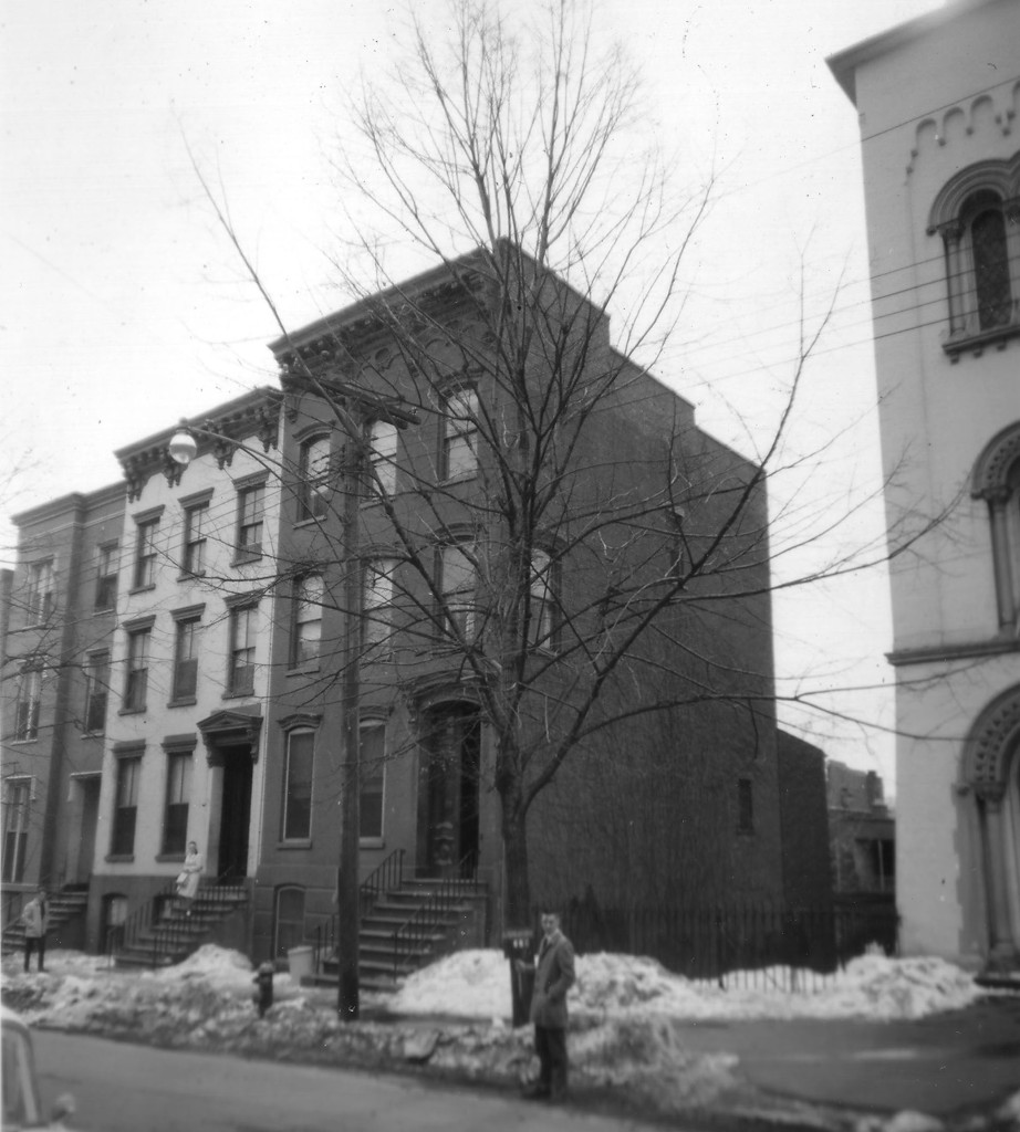 Neighboring structures, ca. 1963. AIHA.