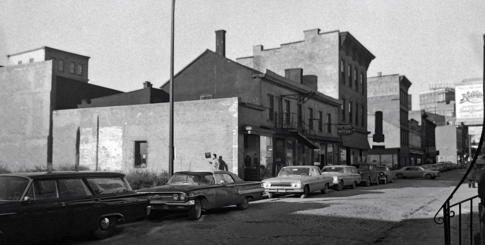 75 and 73 Green Street, December 1962. NYS Archives.